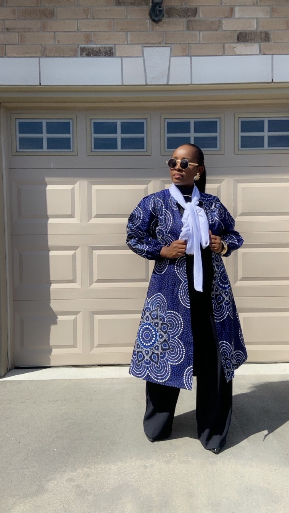 REGINA AFRICAN BLUE JACKET
