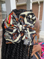 ZIBA BUTTERFLY AFRICAN PRINT HAIR CLIP