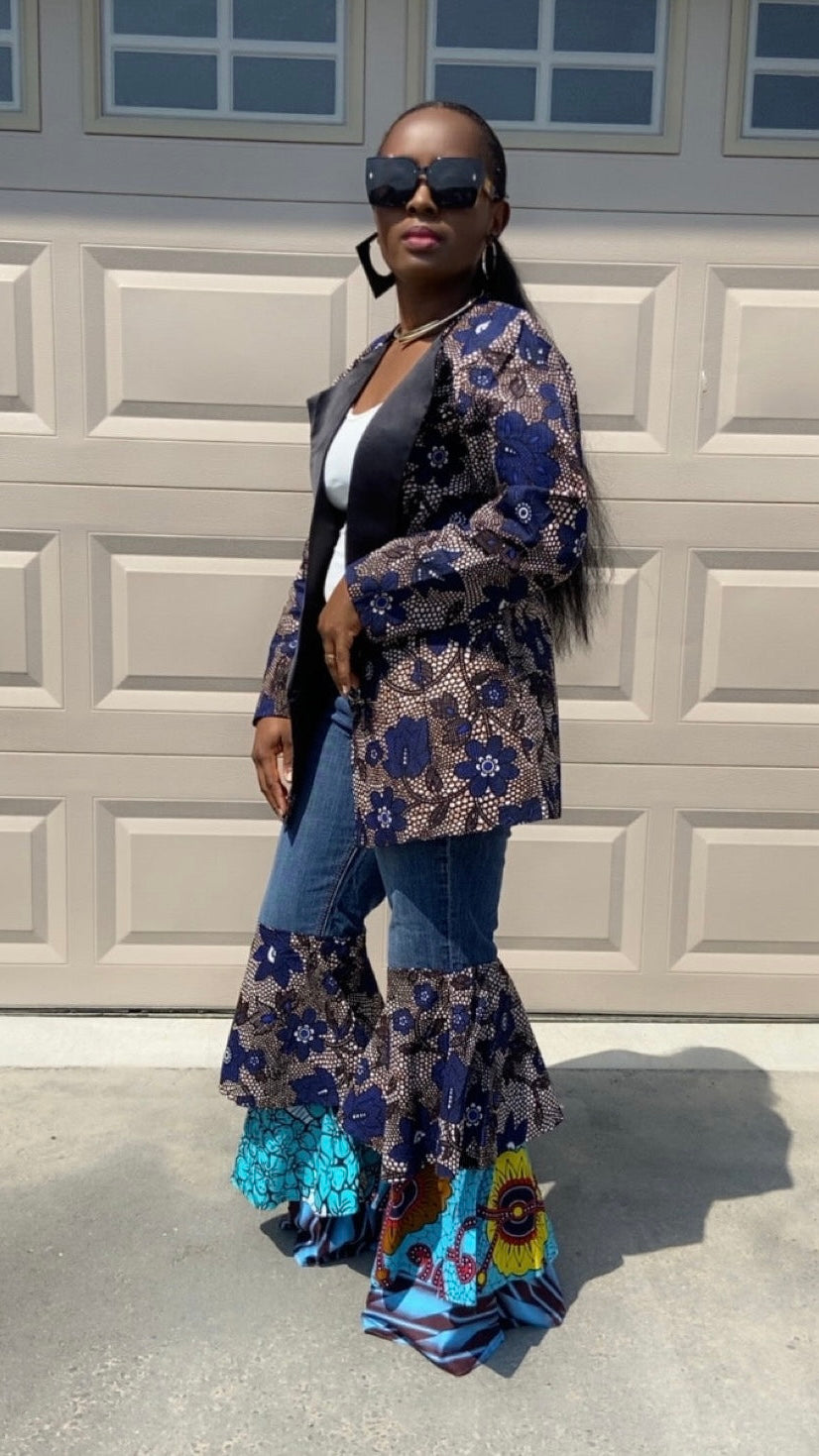 RITA AFRICAN PRINT JACKET