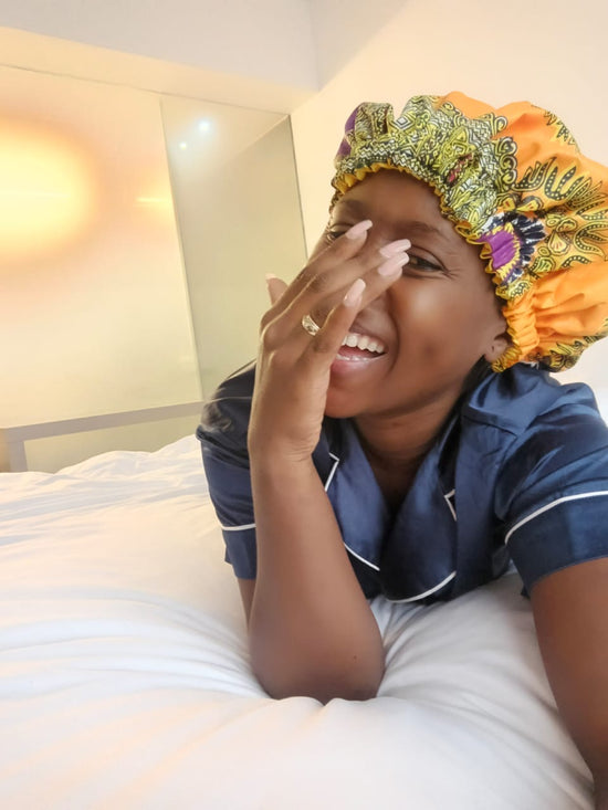 XITA SATIN HAIR BONNET