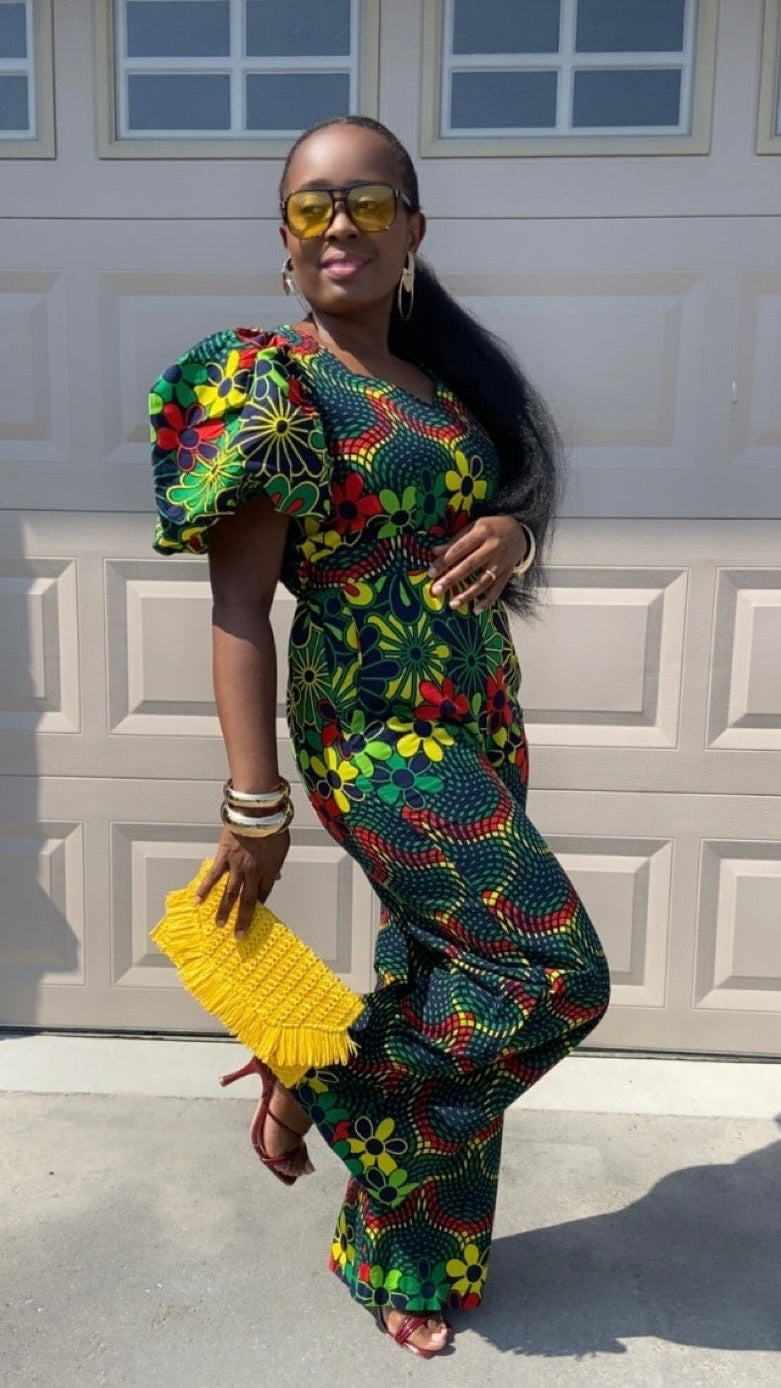 MALORI MULTICOLORED JUMPSUIT