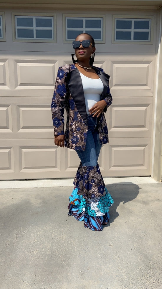 RITA AFRICAN PRINT JACKET