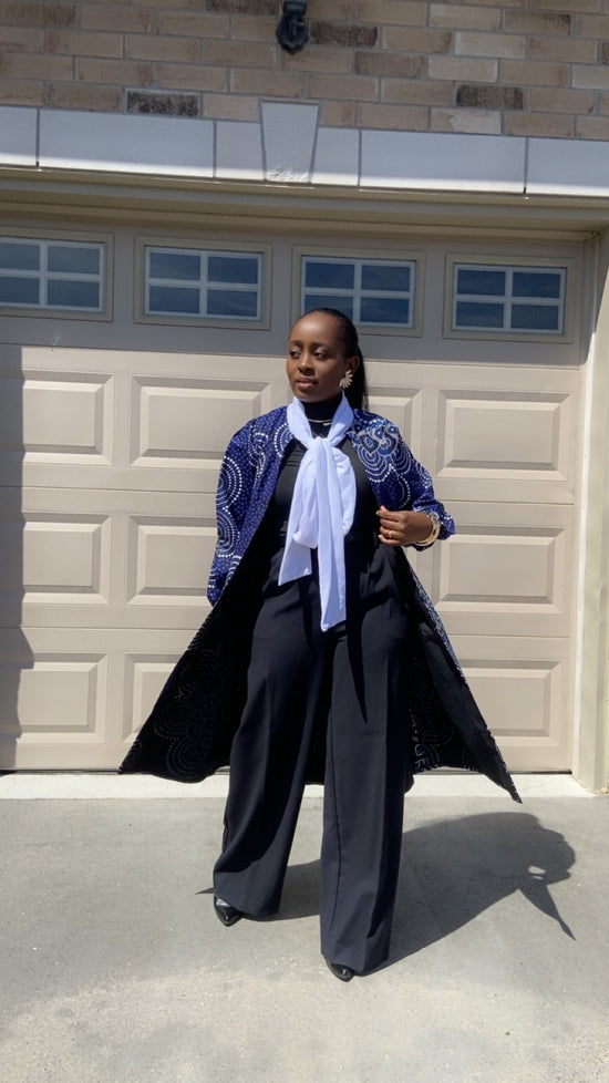 REGINA AFRICAN BLUE JACKET