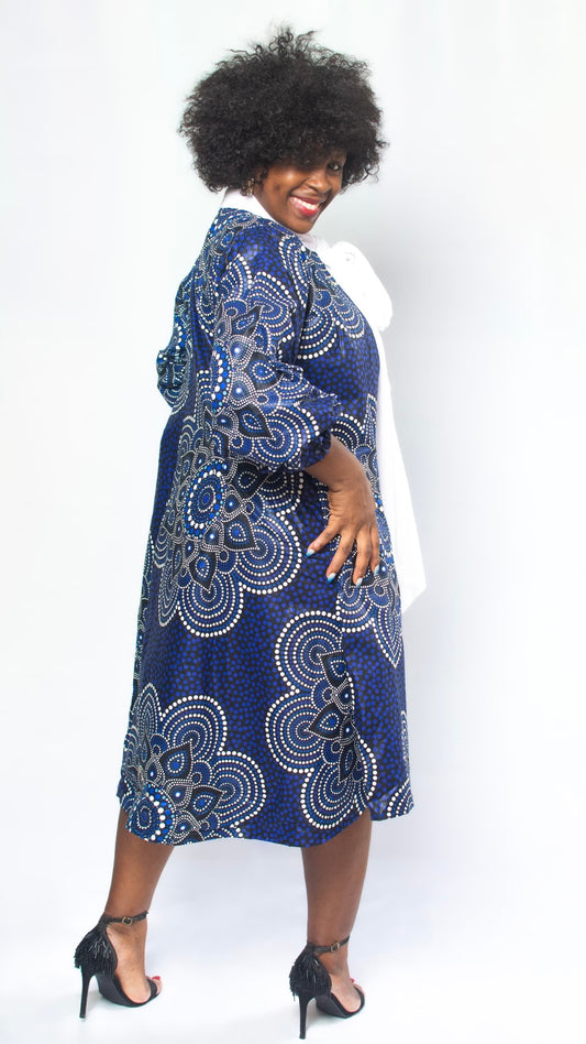 REGINA AFRICAN PRINT JACKET