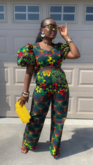 MALORI MULTICOLORED JUMPSUIT