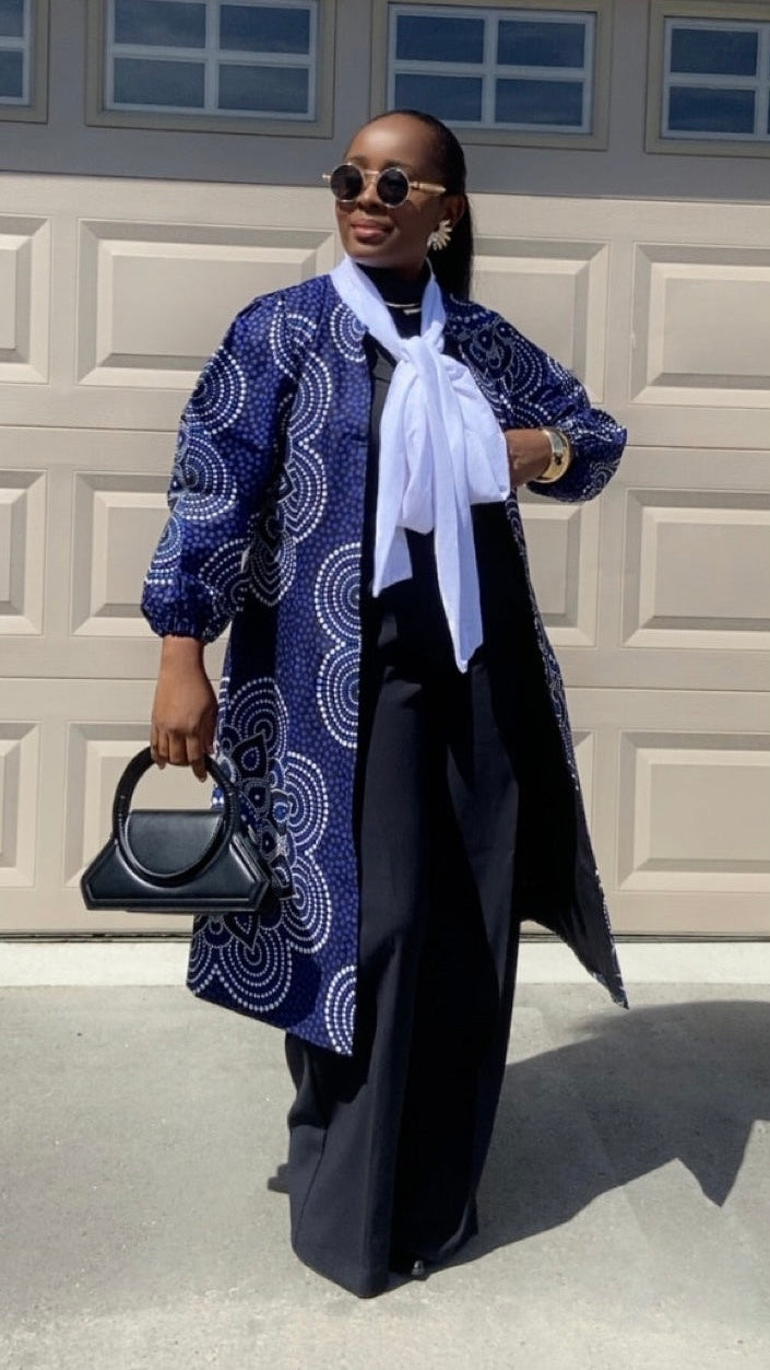 REGINA AFRICAN BLUE JACKET