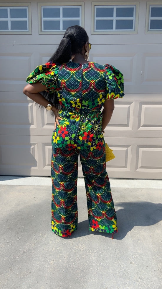 MALORI MULTICOLORED JUMPSUIT