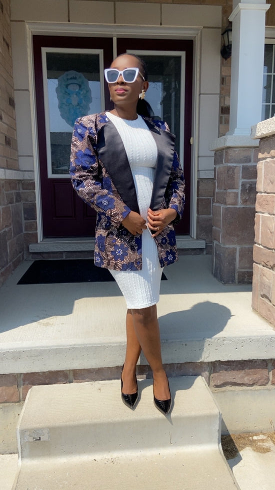 RITA AFRICAN PRINT JACKET