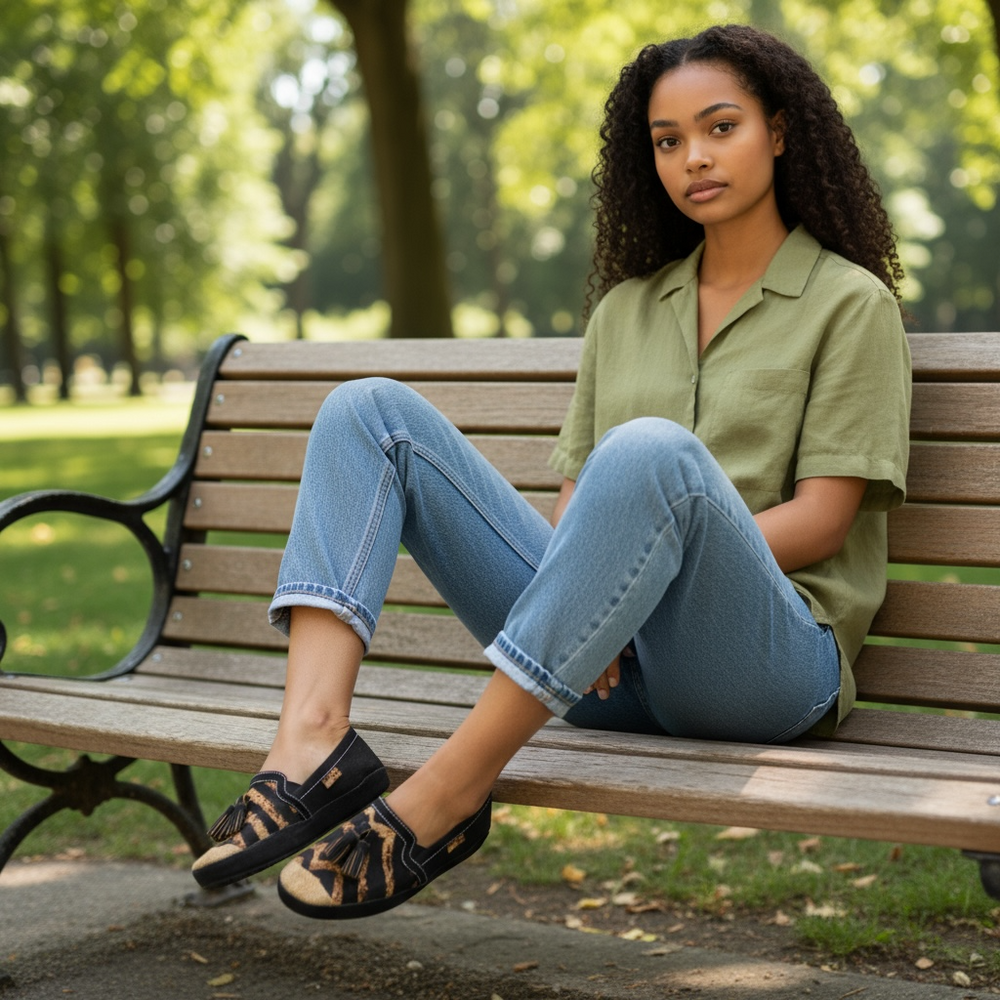 AFRIFEET - Premium African Print Shoes