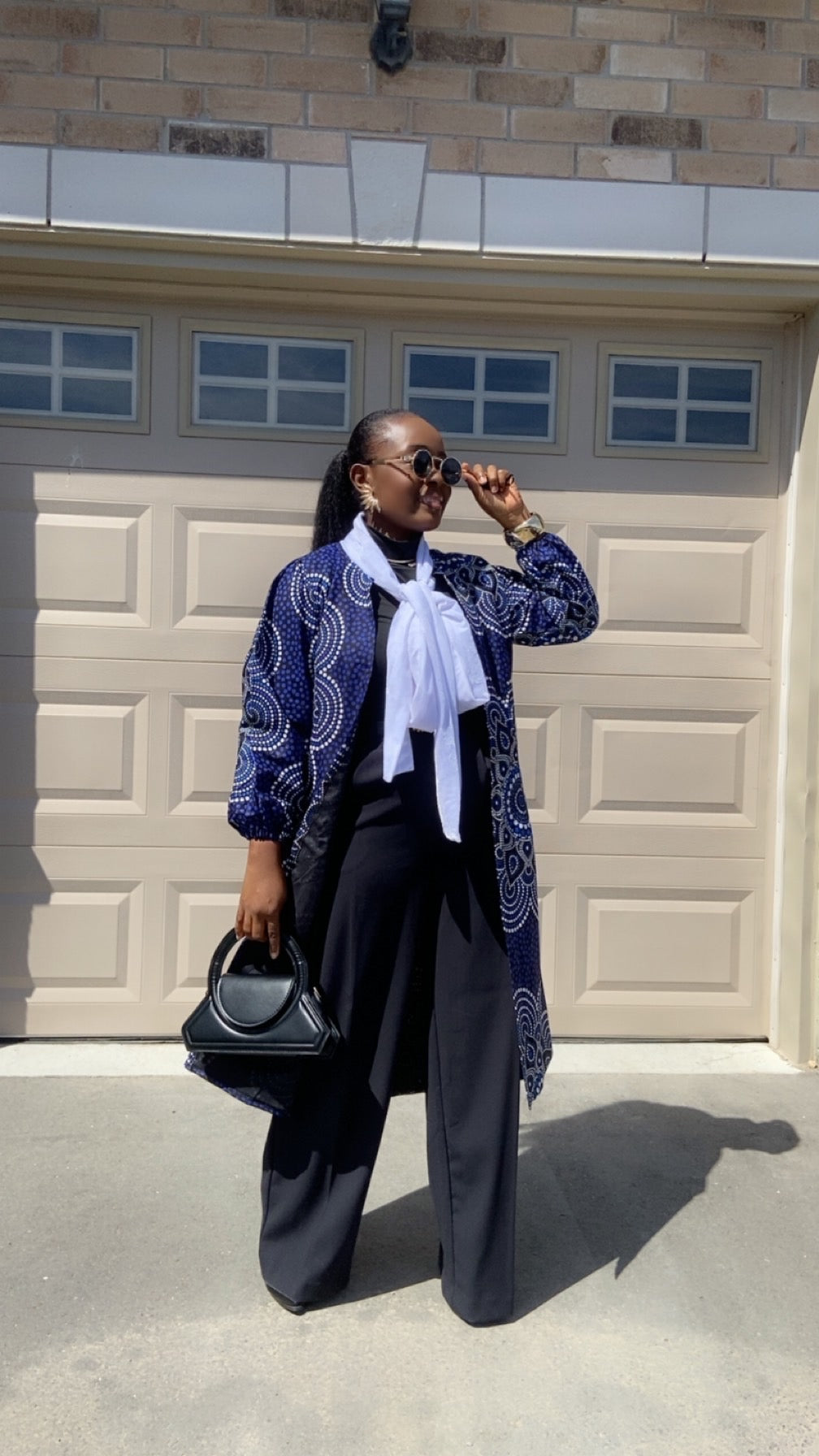 REGINA AFRICAN BLUE JACKET