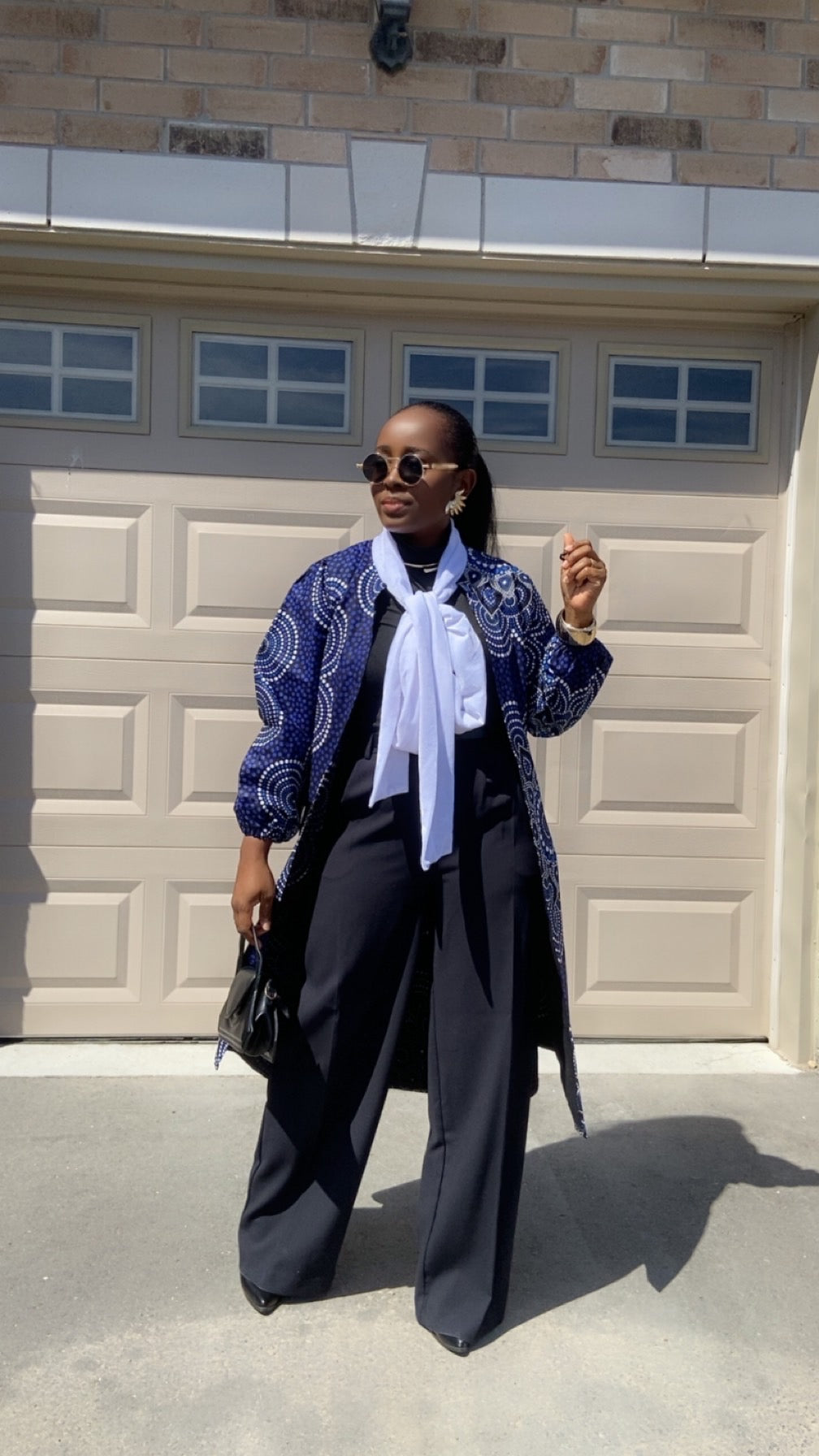 REGINA AFRICAN BLUE JACKET