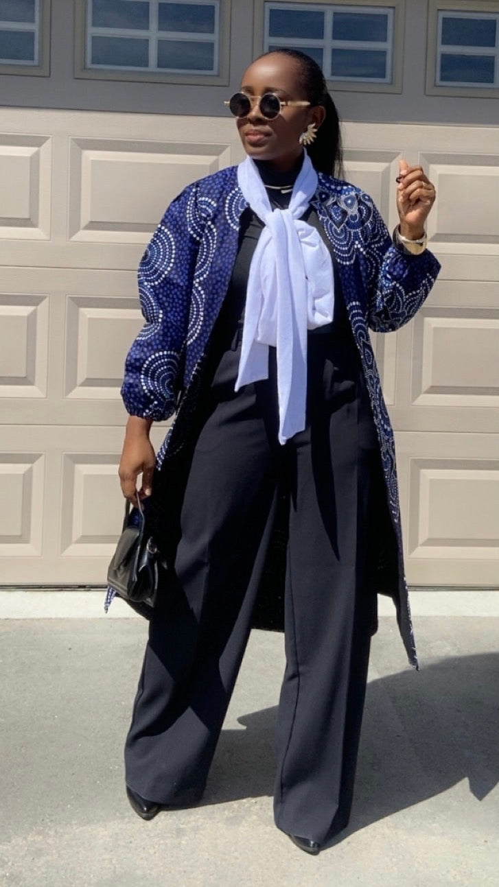 REGINA AFRICAN BLUE JACKET