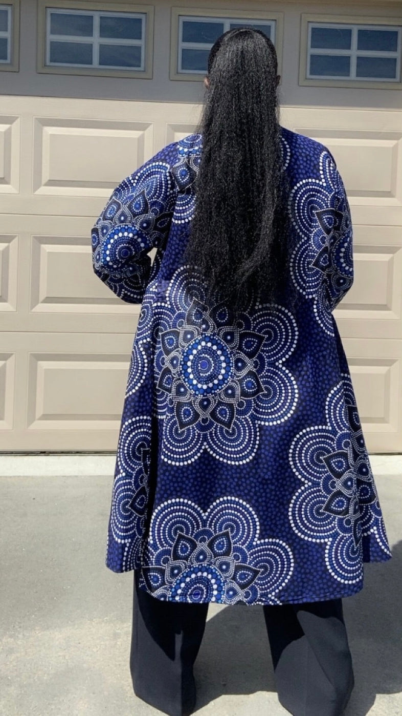 REGINA AFRICAN BLUE JACKET