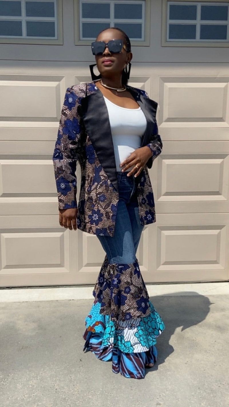 RITA AFRICAN PRINT JACKET