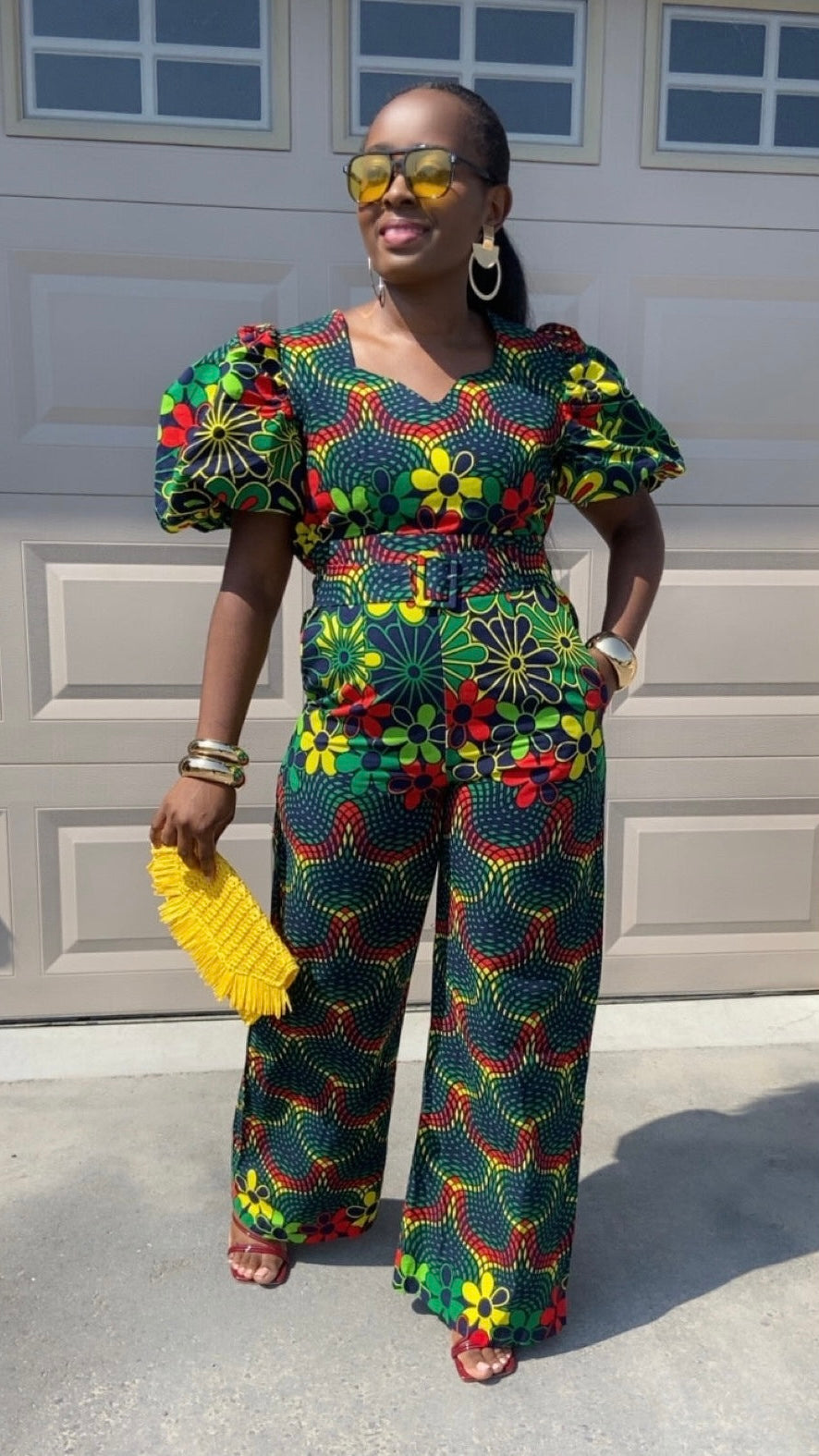 MALORI MULTICOLORED JUMPSUIT