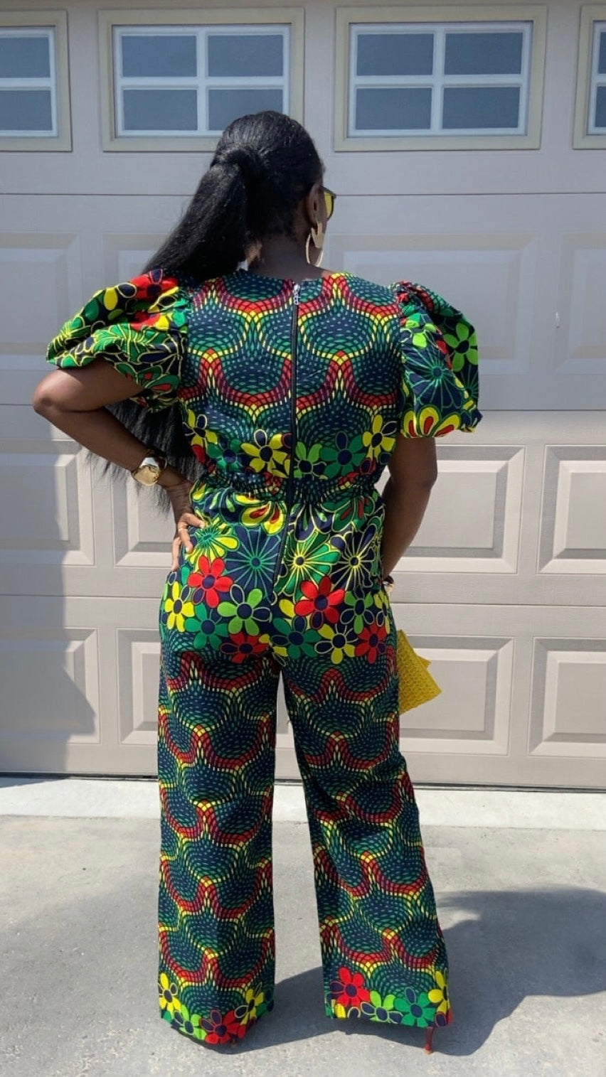 MALORI MULTICOLORED JUMPSUIT
