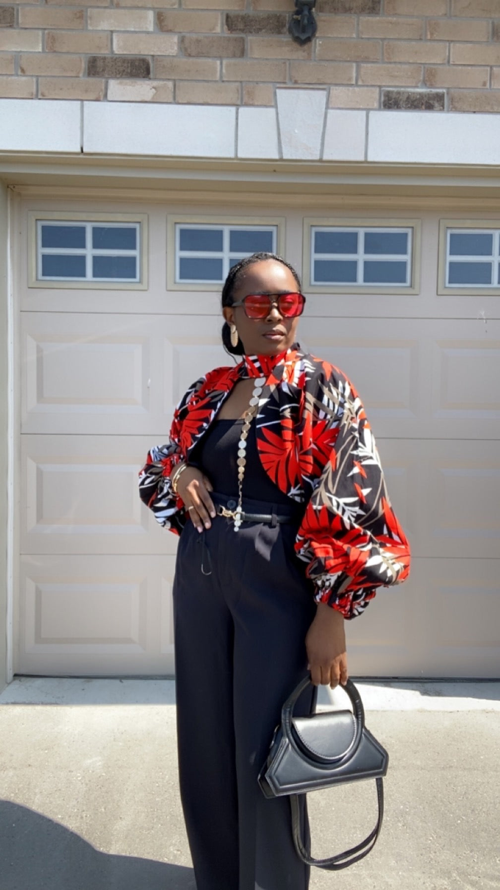MELIA AFRICAN PRINT JACKET