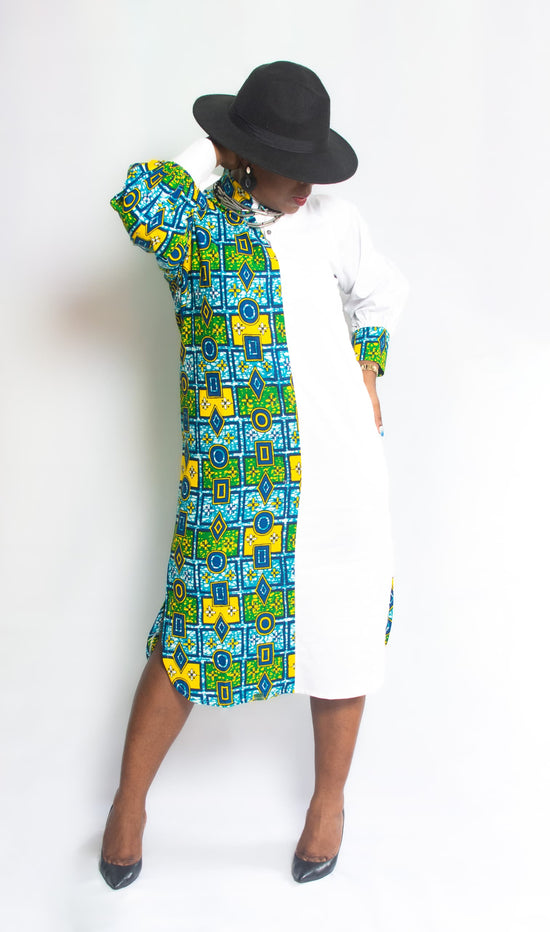 ALINE SHIRT DRESS
