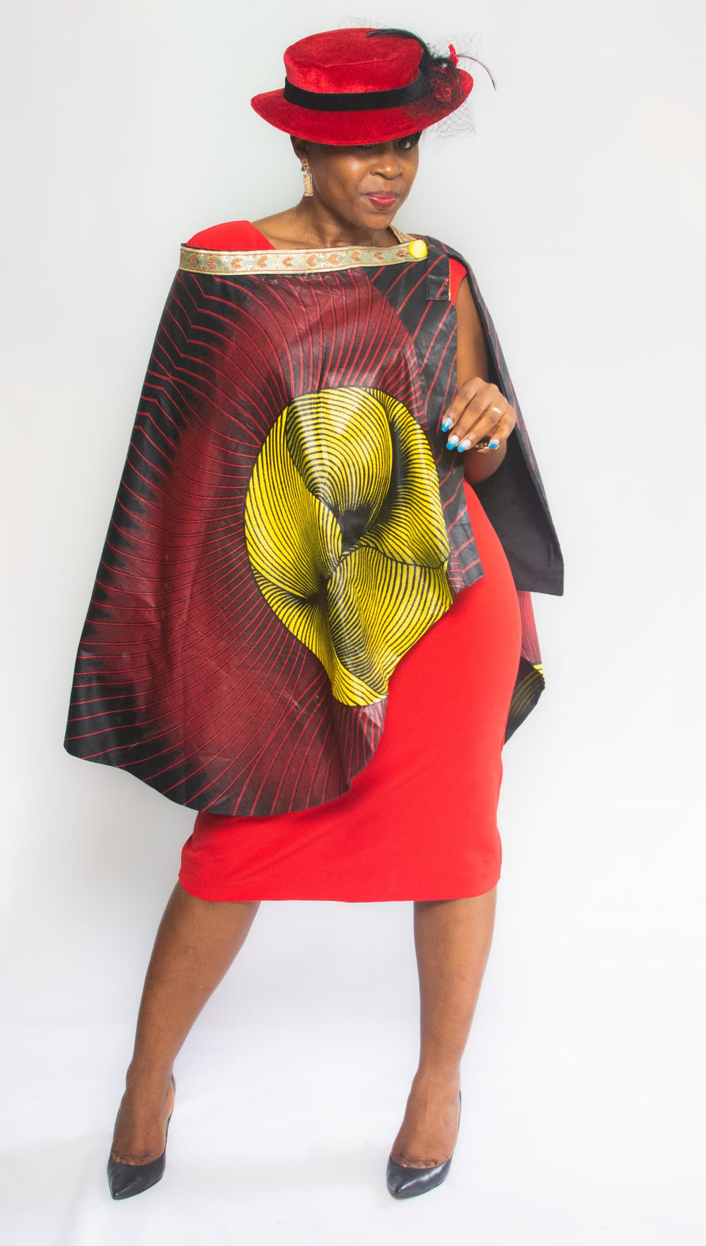 YURA AFRICAN PRINT JACKET
