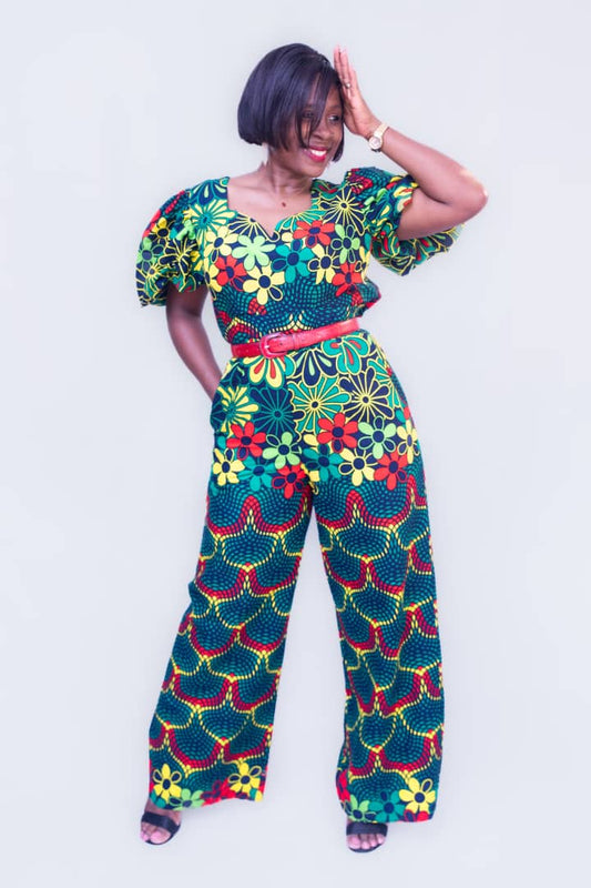 MALORI MULTICOLORED JUMPSUIT